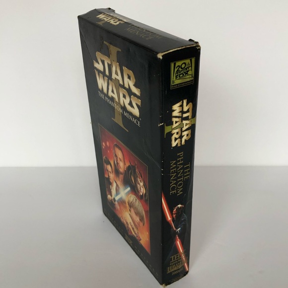 Vintage! Star Wars VHS The Phantom Menace, 2000 Lucasfilm LTD - Picture 4 of 5